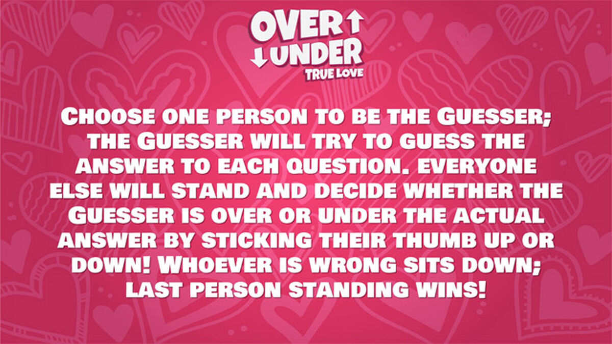 Over Under: True Love Edition image number null
